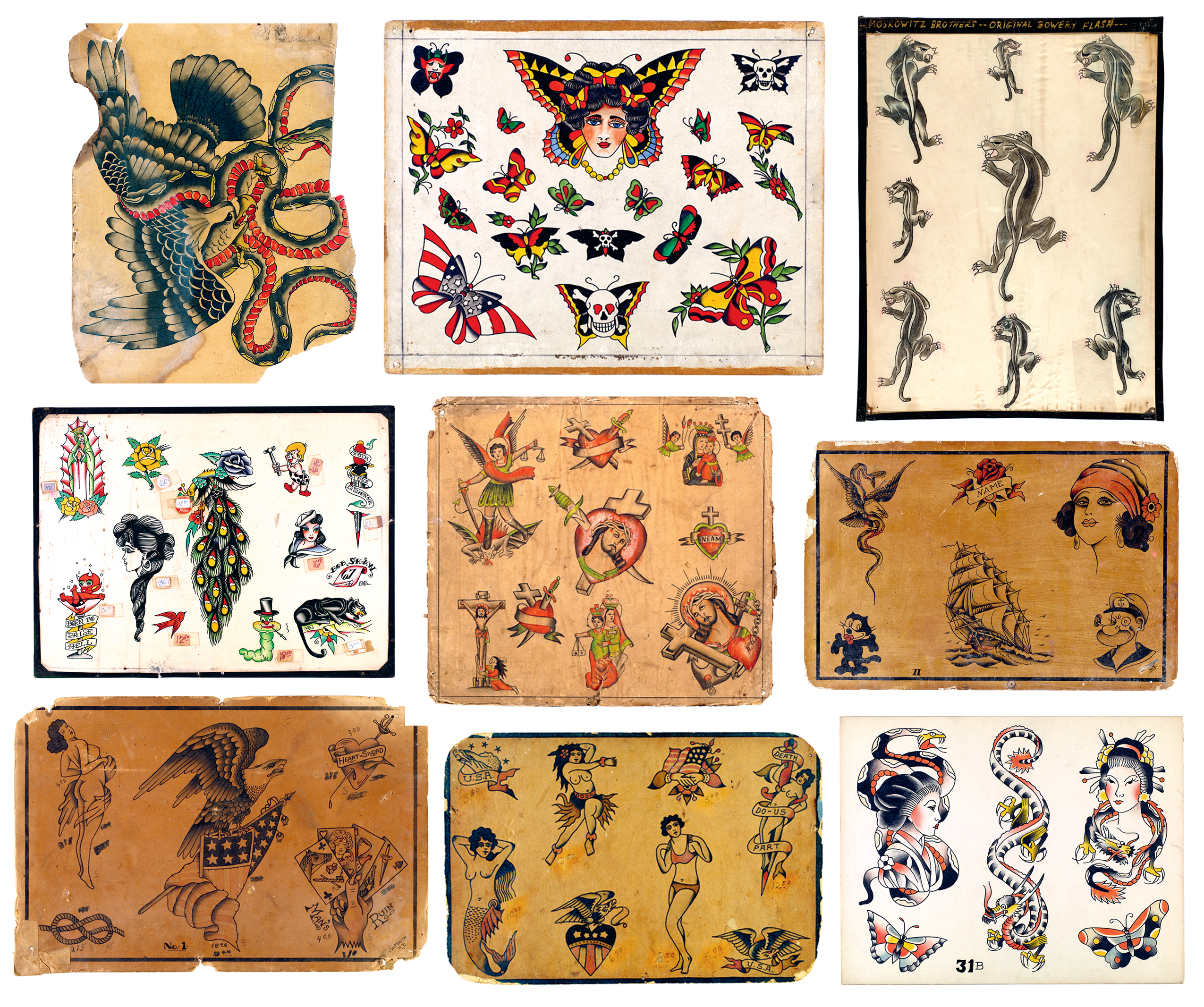 Vintage Tattoo Flash, Book by Jonathan Shaw, Official Publisher Page