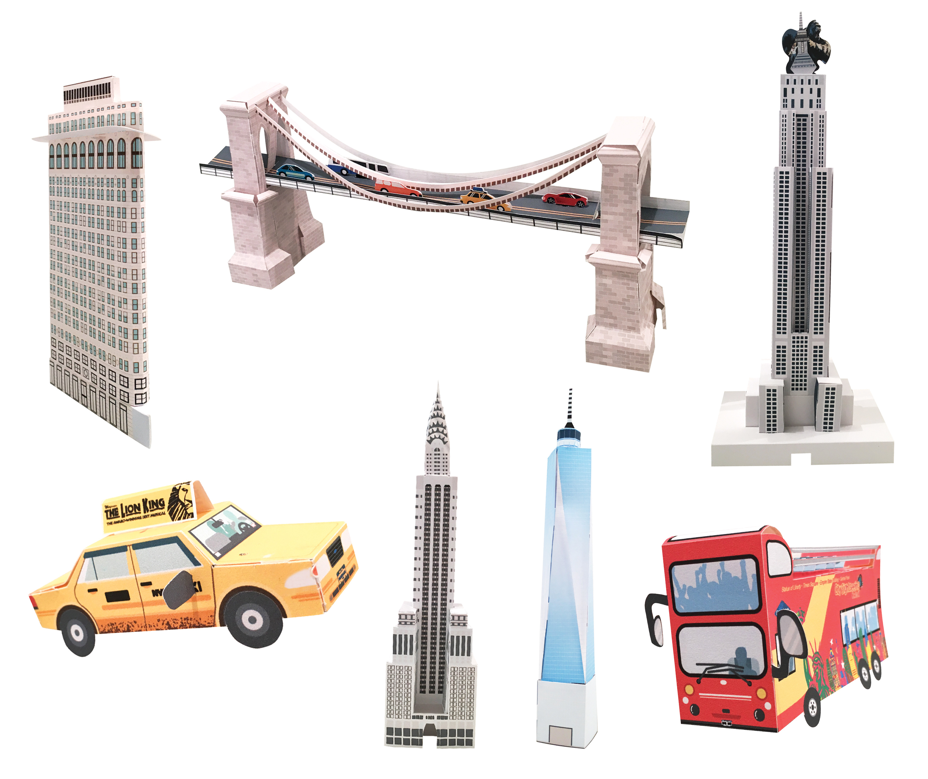 Build Your Own NYC Cityscape with PaperMade New York City!